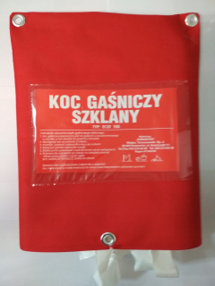 Box Met BXKG01 požiarna deka 120 x 180 cm sklolaminát